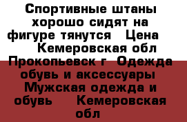 Спортивные штаны,хорошо сидят на фигуре,тянутся › Цена ­ 200 - Кемеровская обл., Прокопьевск г. Одежда, обувь и аксессуары » Мужская одежда и обувь   . Кемеровская обл.